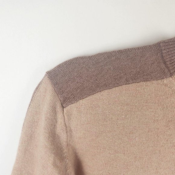 J. Crew Wool Blend Colorblock Oversized Tunic Sweater sz XXS Flawed - Picture 4 of 9